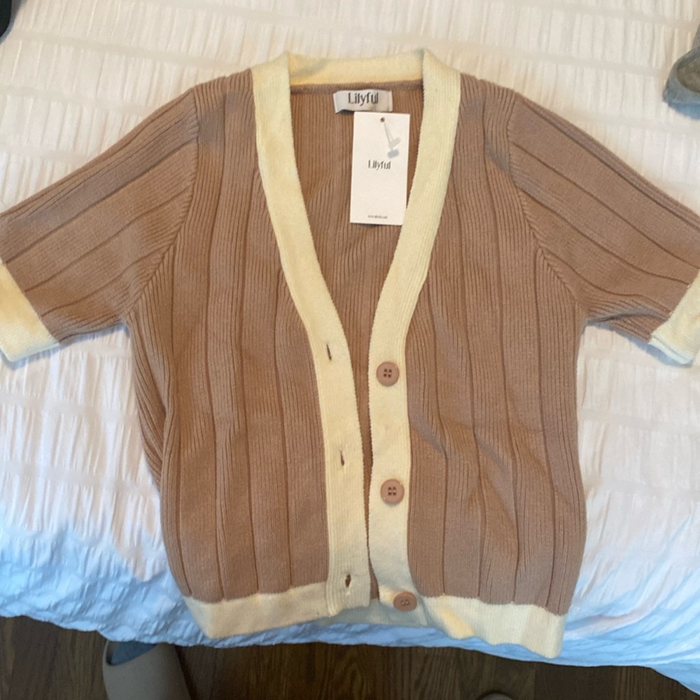 NWT Brown Cardigan